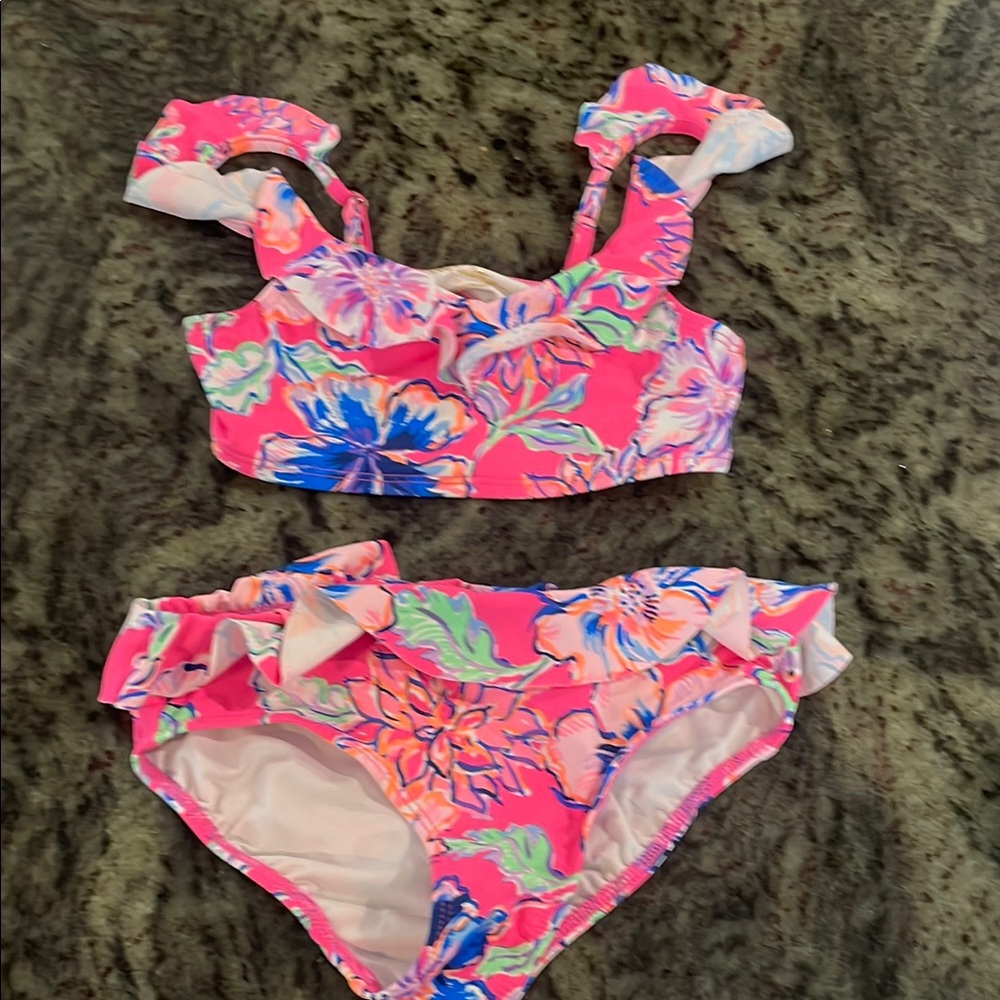 Lilly Pulitzer girls bikini size 6